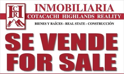 COTACACHI HIGHLANDS REALTY