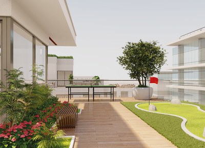 Midtown – open-air juice area with incredible views - Smart apartments for sale in Samborondón, Guayas