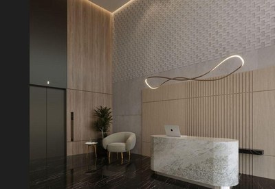 Midtown – Luxurious lobby - Smart apartments for sale in Samborondón, Guayas