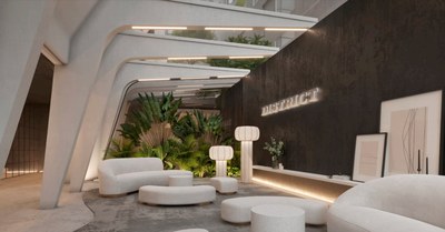 DISTRICT, apartments for sale, La Gonzálo Suárez, spacious interior lounge with unique design
