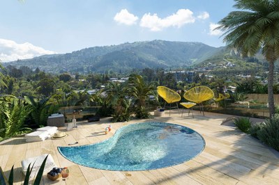 Ibagari - Cumbayá, Ecuador- luxurious pool and Jacuzzi with incredible view