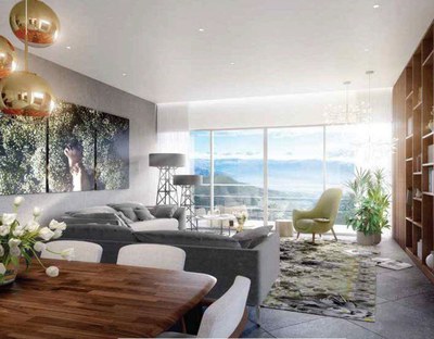 Views of Quito in modern apartment for sale