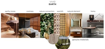 Earth theme design for home interior in Quito