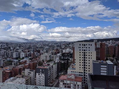 View from Gonzalez Suarez, Quito