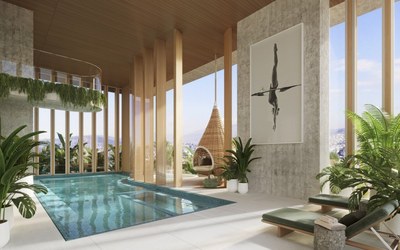 QANVAS, Elegant pool with spectacular views, Apartments for sale, La Carolina Quito