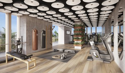  QANVAS, Gym equipado para mantenerte en forma, Departamentos en venta, La Carolina Quito