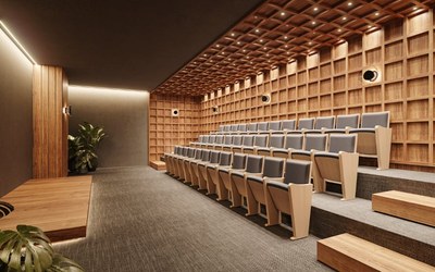 Qondesa, departamentos en venta, La Carolina Quito - Auditorio ideal para reuniones o presentaciones empresariales