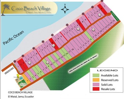 Coco Beach Village Lot Plan - Lot Is Sectio A2 #7