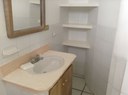 Second Bathroom Sink with Built in Wall Unit