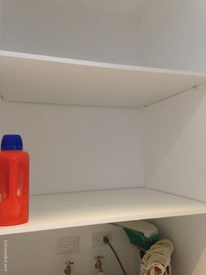 Shelving in Laundry Room 