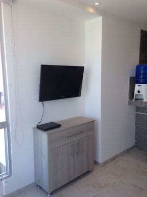 Entertainment Cabinet and TV