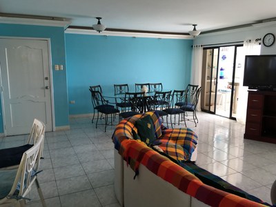 View From Dining Room To Living Room