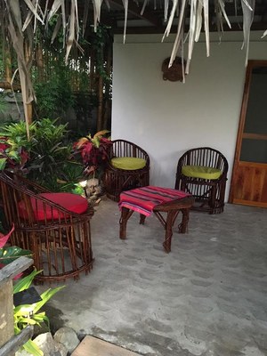 Seating Area In Front Of Casita