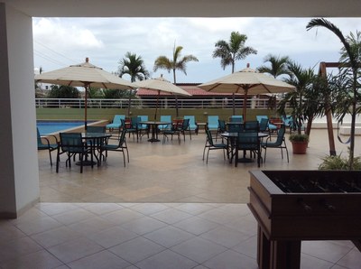  View From Recreation Room To Pool 