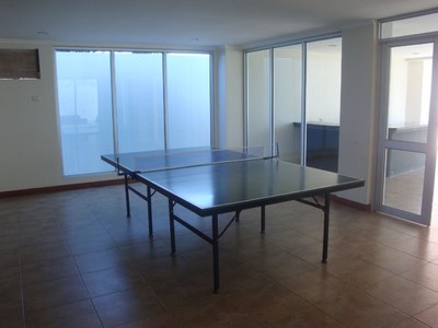   Ping Pong Table. 