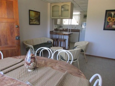   View To Kitchen From Dining Room 