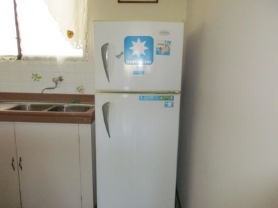   Refrigerator In Kitchen. 
