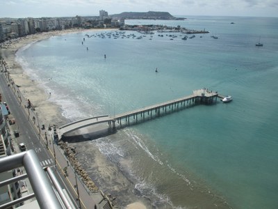 View Of Salinas Pier From Balcony