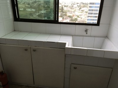 Laundry Sink and Cabinet