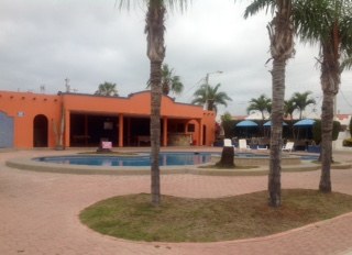 Community Pool And Bar Area