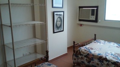 Second Bedroom Storage Shelves