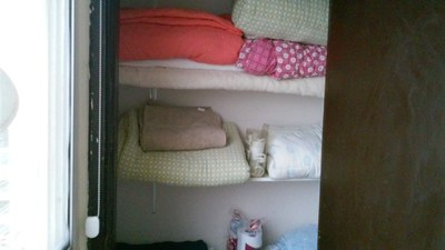 Linen Closet In Third Bedroom