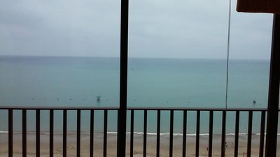 Ocean View From Living Room