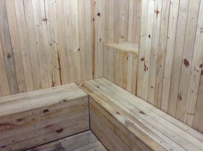   Sauna. 
