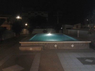 Pool At Night