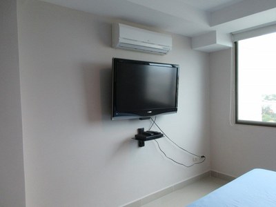   TV And Split AC In First Bedroom 