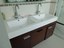 Master Bath With Double Sinks