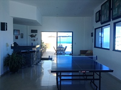Ping Pong Table In Game Room