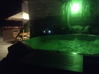 Jacuzzi At Night