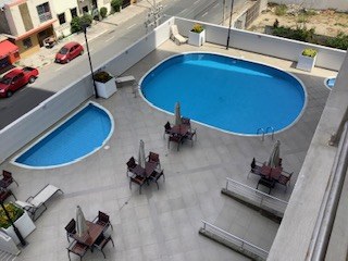 View Of Pools From Balcony