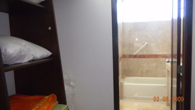 View Of First Floor Bath And Closet