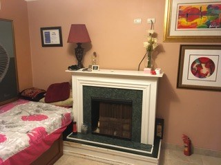 Fireplace In Second Bedroom
