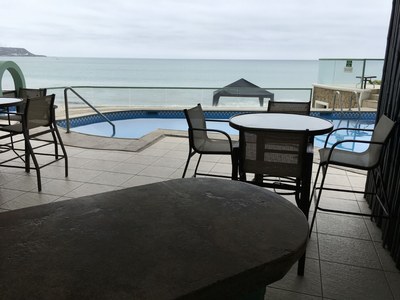 View From Social Area To The Pool