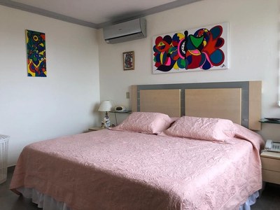 Master Bedroom With Air Conditioner