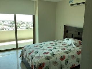   Second Bedroom With Balcony Access. 