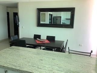   View Of Dining Room Over Breakfast Bar 