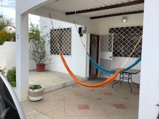 Relax In A Hammock On A Covered Patio. 