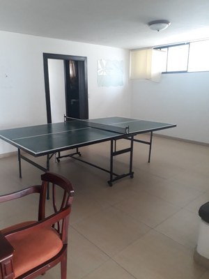   Ping Pong Table In Community Room. 