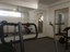   Gym with modern equipment.