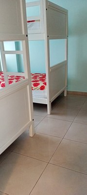 bunk beds in second bedroom