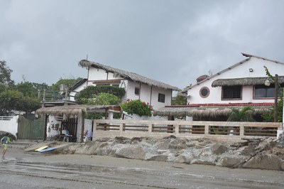 View Of House From Beach