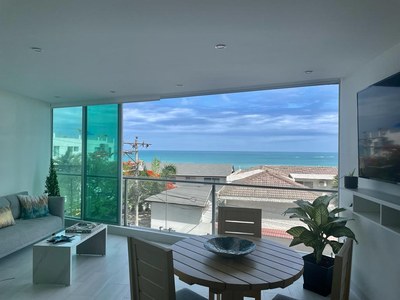 Living Room Overlooking The Ocean