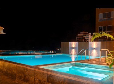 Enjoy The Nightlife At The Pool