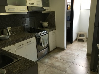 Full View Of Kitchen Area