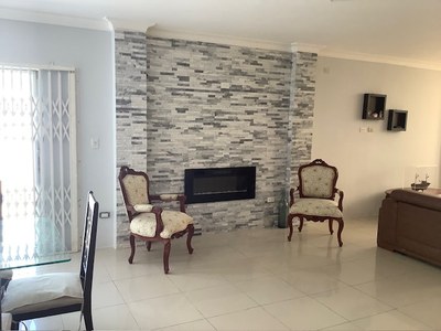 Living Room Fireplace Feature Wall