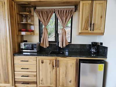 Kitchen With Granite Counter Top